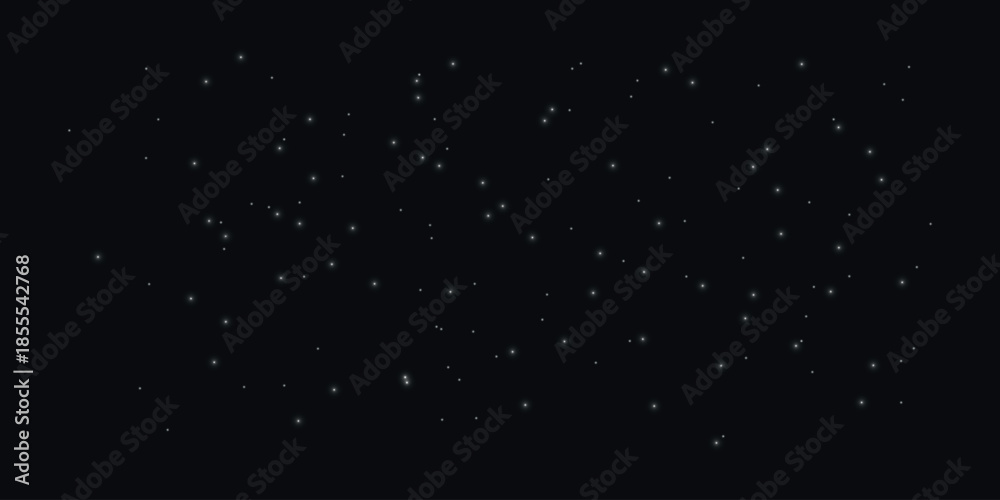 Obraz premium Glowing particles overlay effect png on dark background