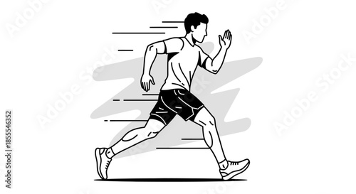 Urban Skateboarder Jumping Over City Bridge Vector