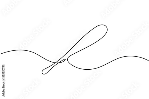 Baseball bat sport icon continuous one line drawing on white background minimalist training stick symbol outline vector illustration