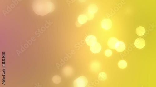 Abstract bokeh lights on a colorful background for design.