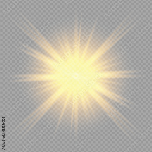 Bright light source with radiant energy emission