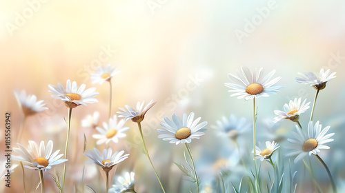A beautiful floral scene featuring colorful and delicate flowers in a natural setting