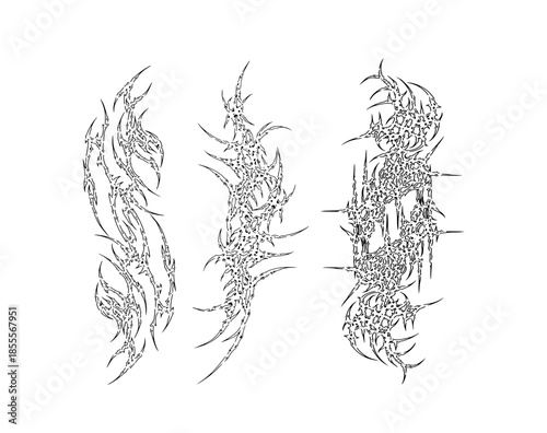 Cybersigilism tattoo design