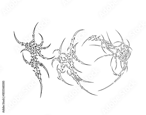 Cybersigilism tattoo design