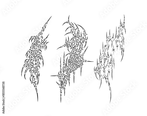 Cybersigilism tattoo design