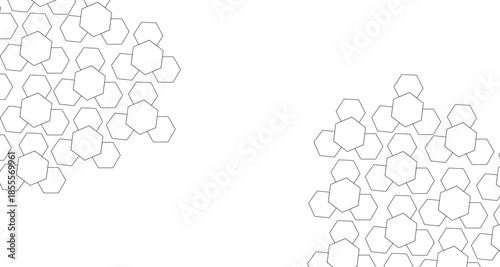 abstract background made of glossy spheres