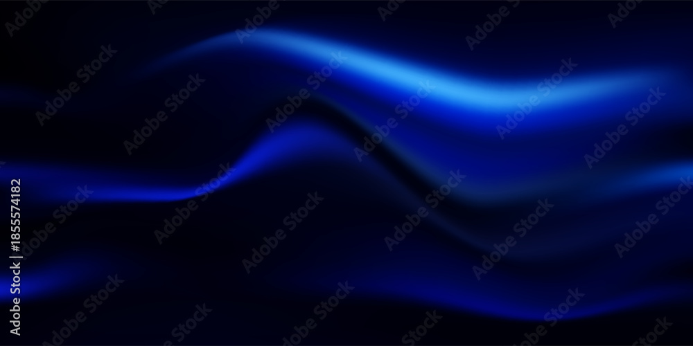 Obraz premium Bright blue abstract gradient with coarse grain texture, aesthetic horizontal design for background elements. Vector ilustration