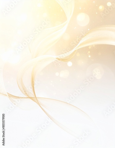 ゴールド×ホワイトのエレガント抽象背景
