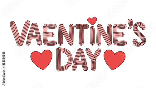 Valentine's Day: A vibrant illustration for Valentine's Day celebrations, showcasing heartfelt messages and romantic symbols. 