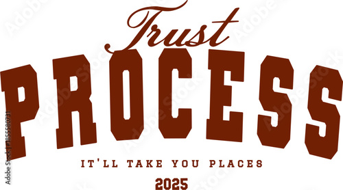 Retro typography college varsity Gym motivational quote slogan print for graphic tee t shirt or sweatshirt - Vector