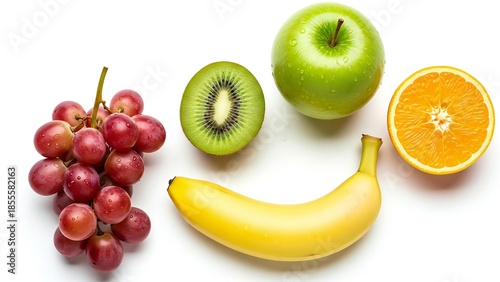 Fresh Fruits Smile Face Arrangement - Still Life