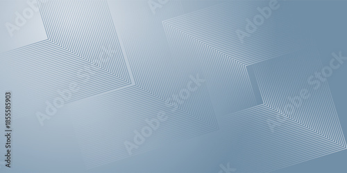 Digital futuristic technology concept with hexagons. Digital hexagonal blue abstract background. Geometric stripe line art design for poster, brochure, cover, banner, website, header.