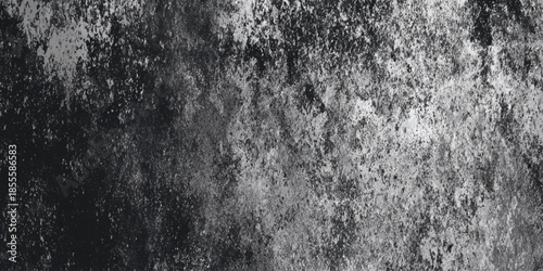 A grayscale textured background resembling weathered concrete or aged plaster with varied tonal depths and abstract patterns