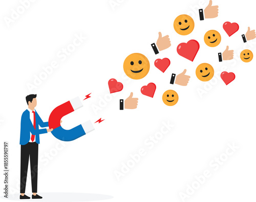 Pursuit of happiness, finding true life success, positive thinking and idea, feeling bless and passion concept
