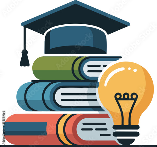 book icon set education study reading learning language skill sign symbol line pictogram vector illustration design flat graphic design education, success, academic subjects and more