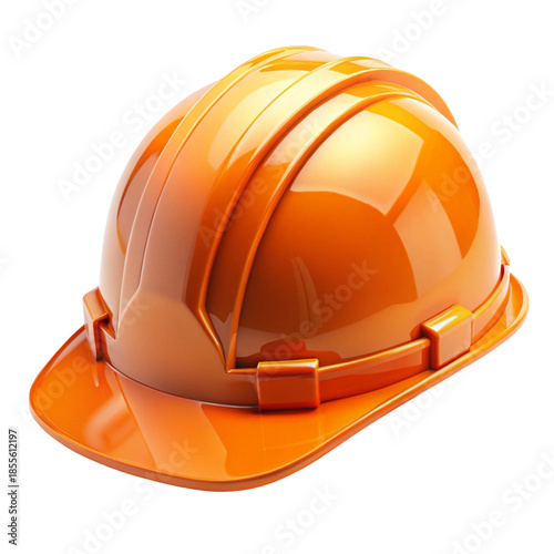 Orange Hard Hat Safety Helmet