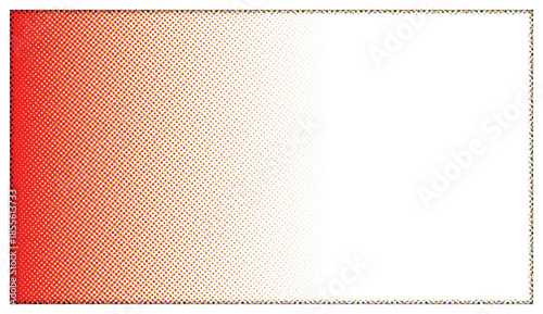 Vibrant red to white gradient