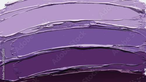 Abstract layered purple paint texture background with gradient color transition