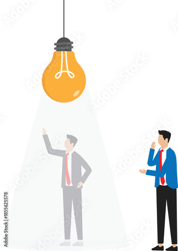 Intelligence thinking and wisdom or intuition in genius brain, creative mindset or emotional intelligence, smart thinking or psychology concept
