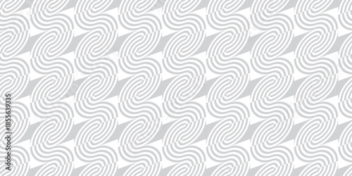 Seamless Wavy Geometric Pattern. 波打つ幾何学模様のシームレスパターン