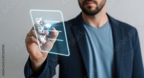 Completing checklist task management digital transformation business process automation strategy plan check