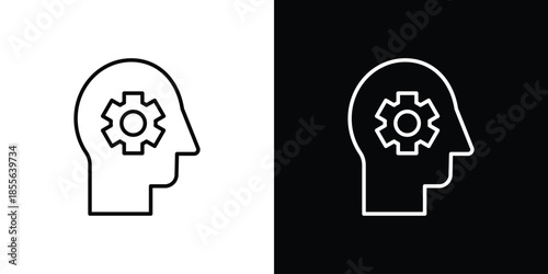 Understand icon. Black illustration isolated for graphic and web design.