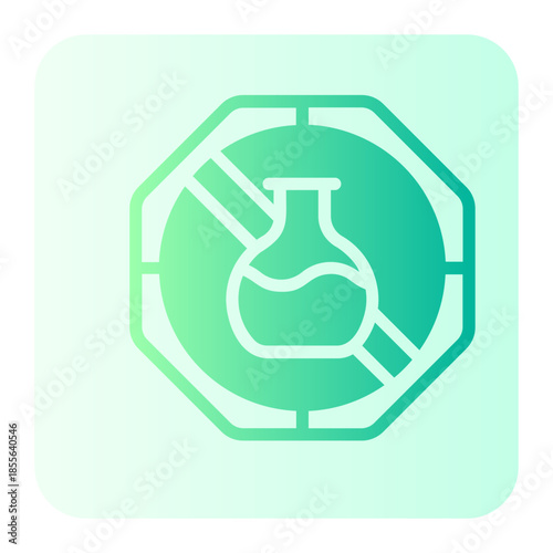 no preservatives gradient icon