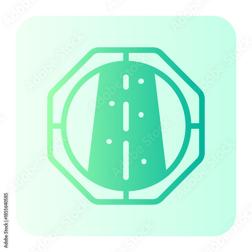 pothole gradient icon