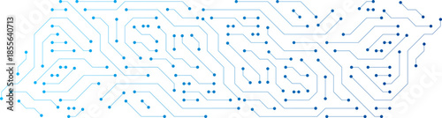 Circuit Board Pattern. Motherboard, CPU, Processor and Artificial Intelligence Concept. Digital Microchip Semiconductor