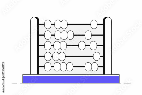 Illustration of an abacus