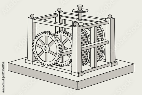 Mechanical gear assembly