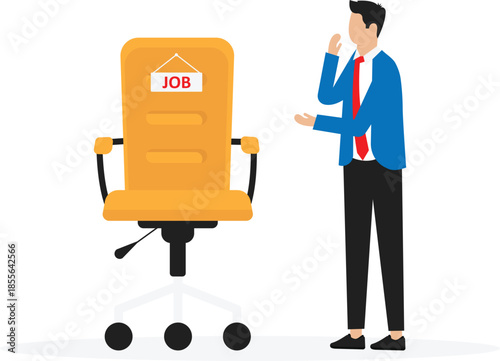 New job offer or new career opportunity,employment and recruitment, promoted to new position,hiring staff for vacancy concept
