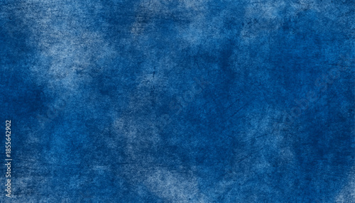 Blue Grunge Texture Background with Abstract Rough Surface