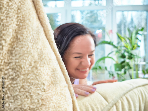 Warm moments at home with plants and comfort in a cozy space filled with light and good feelings