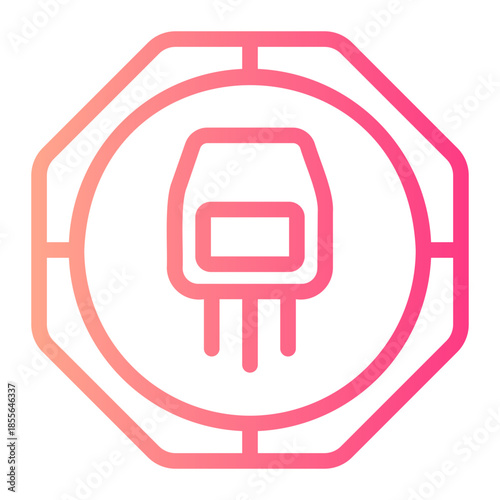 no plug gradient icon