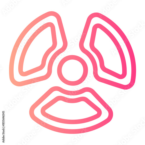 nuclear gradient icon