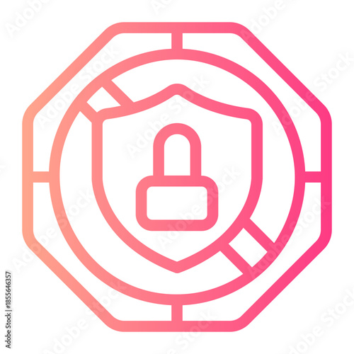 privacy gradient icon