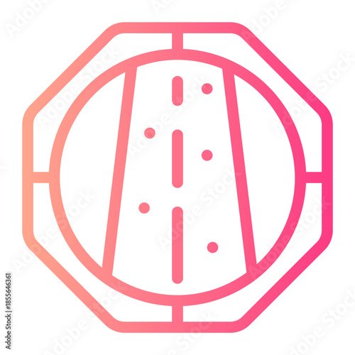 pothole gradient icon