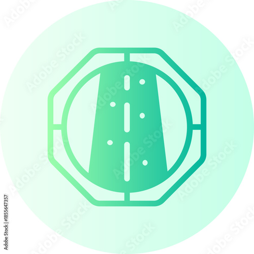 pothole gradient icon