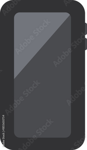 携帯電話のフラットアイコン
