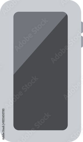 携帯電話のフラットアイコン
