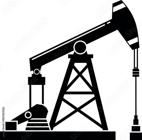 Oil pump jack icon