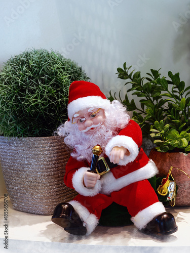 Christmas house decoration display in thailand