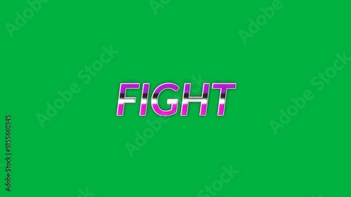 Retro Video Game Title with Alpha Channel