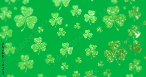 Patricks Day Animation with Alpha Channel