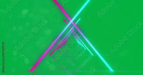 Neon Lights Pattern on Alpha Channel