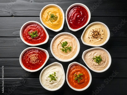 set of fresh vegetables