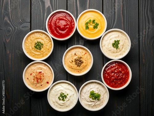 set of fresh vegetables