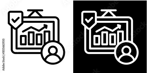 Training Iconset White Style Collection