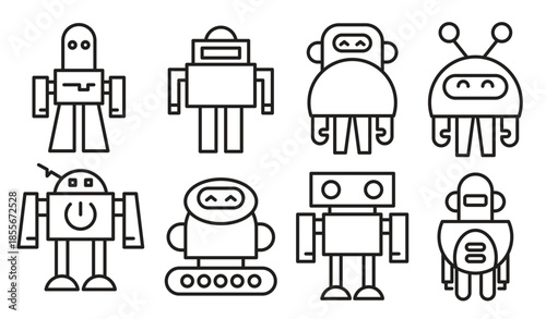 robot line avatars